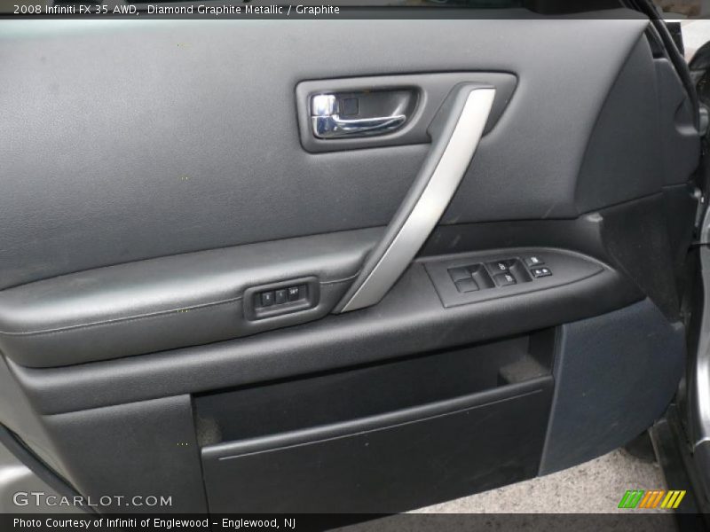 Diamond Graphite Metallic / Graphite 2008 Infiniti FX 35 AWD