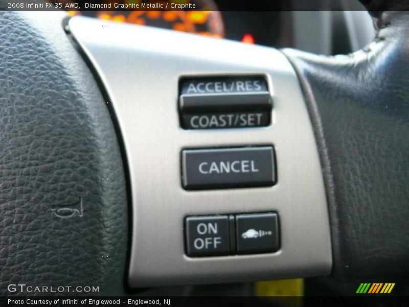 Diamond Graphite Metallic / Graphite 2008 Infiniti FX 35 AWD