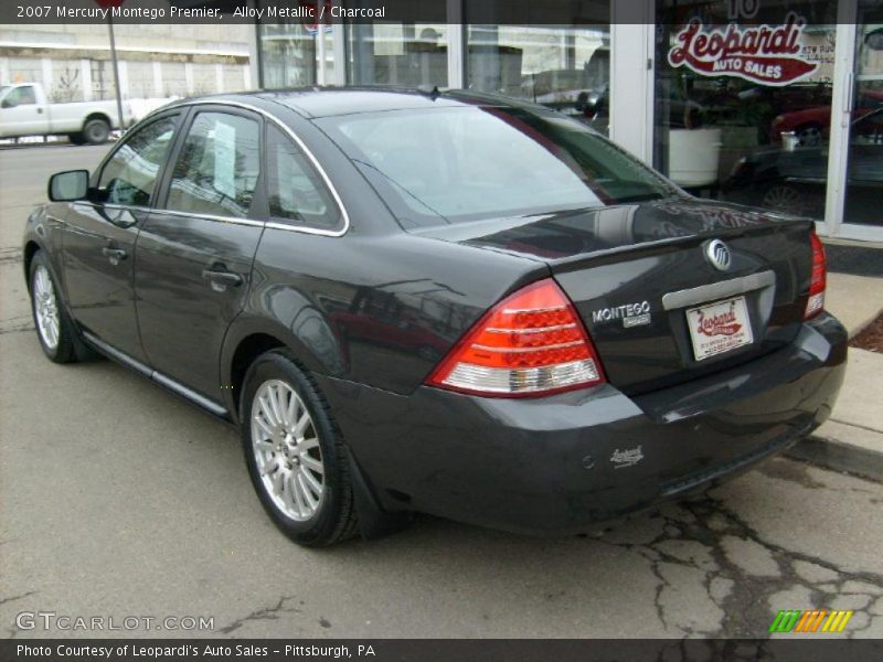 Alloy Metallic / Charcoal 2007 Mercury Montego Premier