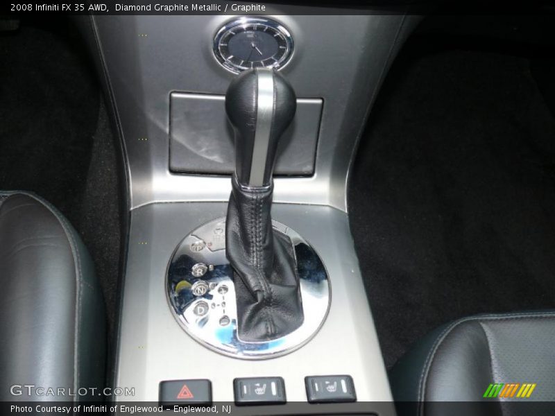 Diamond Graphite Metallic / Graphite 2008 Infiniti FX 35 AWD