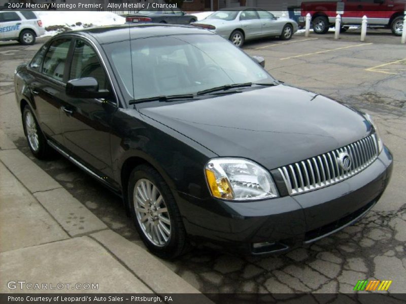 Alloy Metallic / Charcoal 2007 Mercury Montego Premier