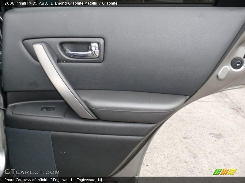 Diamond Graphite Metallic / Graphite 2008 Infiniti FX 35 AWD