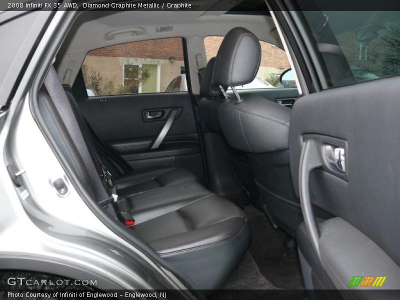 Diamond Graphite Metallic / Graphite 2008 Infiniti FX 35 AWD