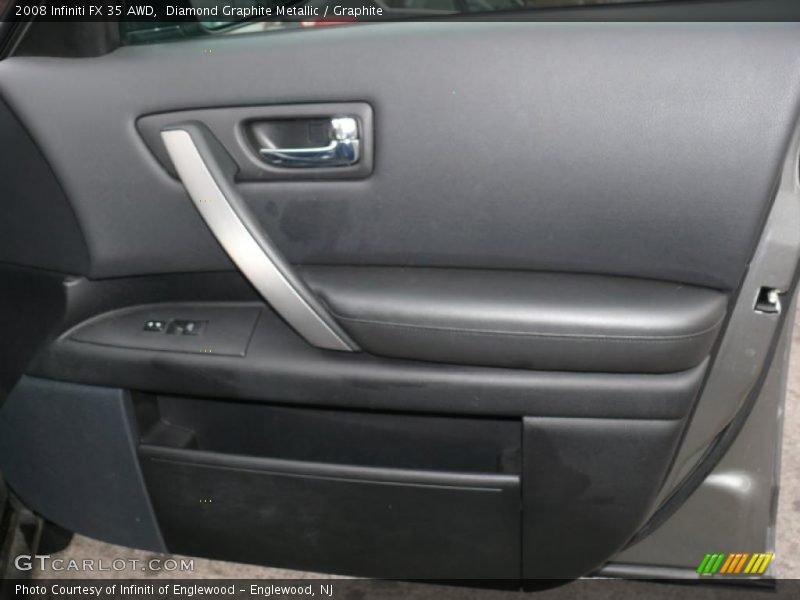 Diamond Graphite Metallic / Graphite 2008 Infiniti FX 35 AWD