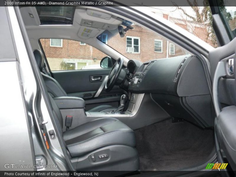 Diamond Graphite Metallic / Graphite 2008 Infiniti FX 35 AWD