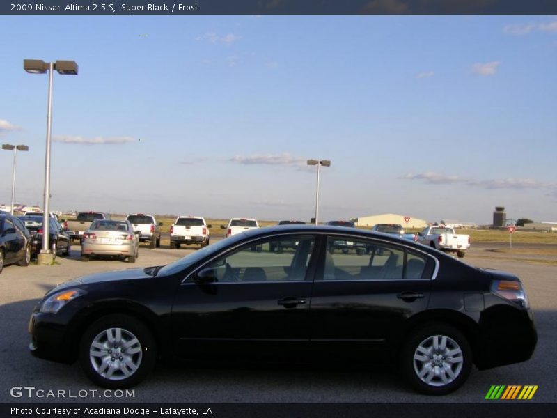 Super Black / Frost 2009 Nissan Altima 2.5 S
