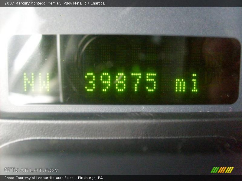 Alloy Metallic / Charcoal 2007 Mercury Montego Premier