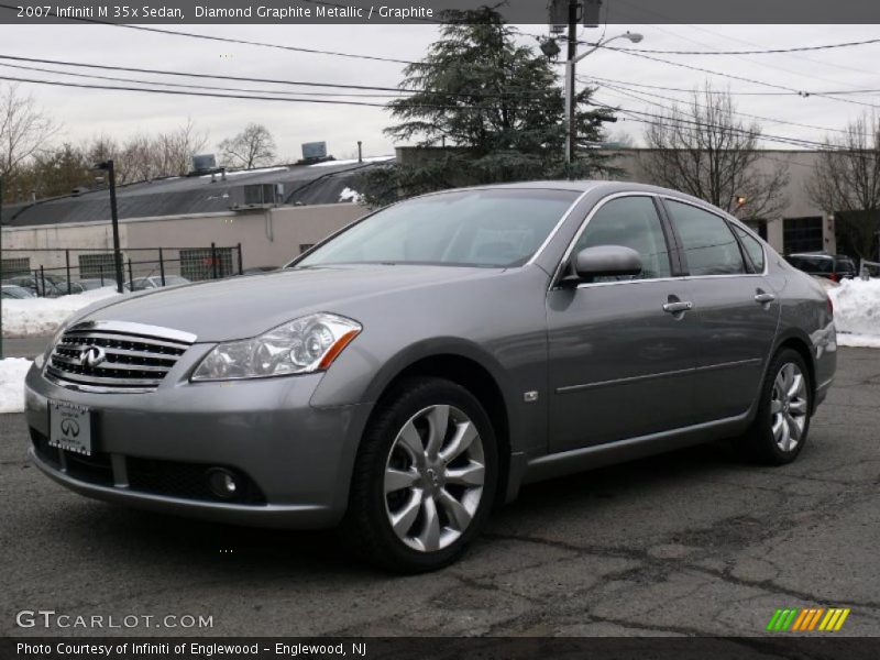 Diamond Graphite Metallic / Graphite 2007 Infiniti M 35x Sedan