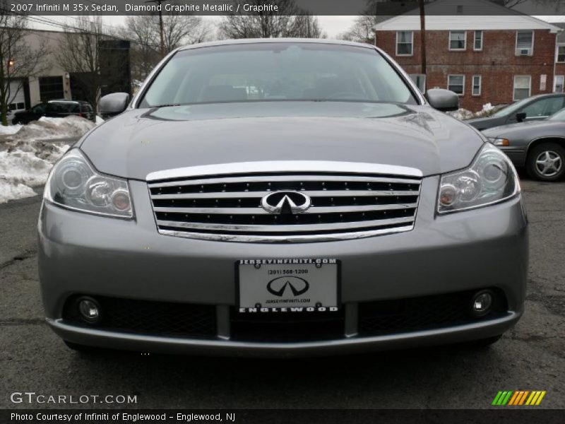 Diamond Graphite Metallic / Graphite 2007 Infiniti M 35x Sedan