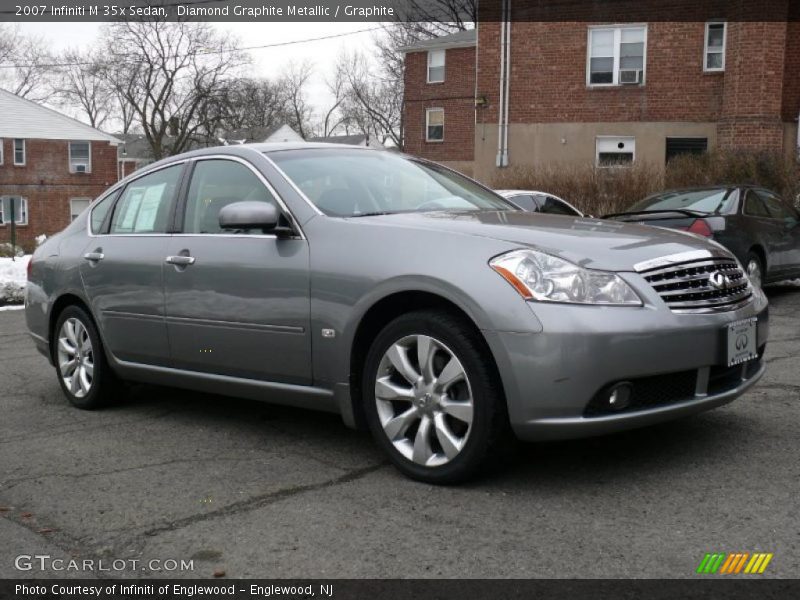 Diamond Graphite Metallic / Graphite 2007 Infiniti M 35x Sedan