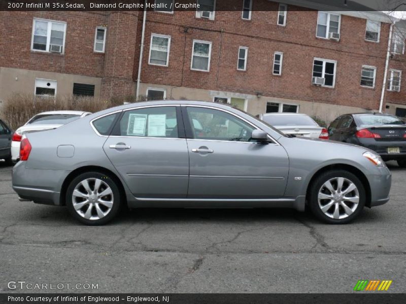 Diamond Graphite Metallic / Graphite 2007 Infiniti M 35x Sedan