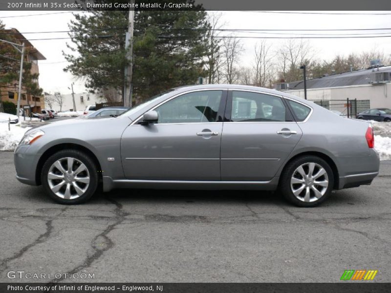Diamond Graphite Metallic / Graphite 2007 Infiniti M 35x Sedan