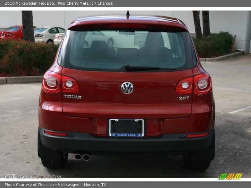 Wild Cherry Metallic / Charcoal 2010 Volkswagen Tiguan S