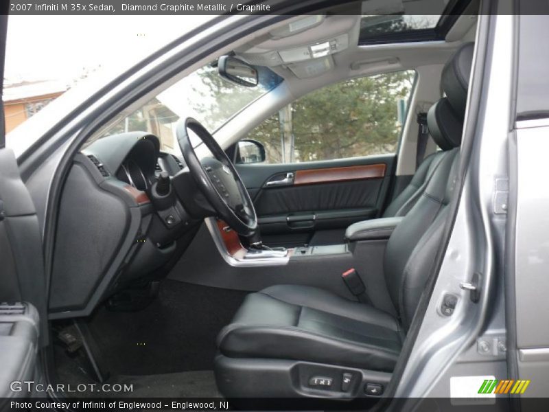 Diamond Graphite Metallic / Graphite 2007 Infiniti M 35x Sedan