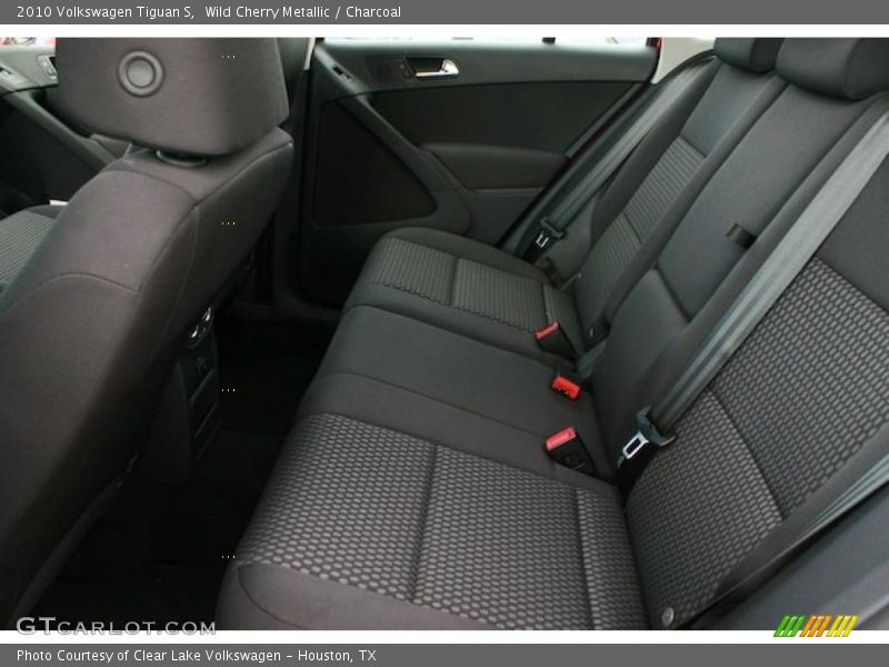 Wild Cherry Metallic / Charcoal 2010 Volkswagen Tiguan S