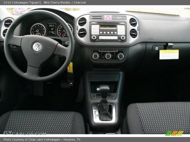 Wild Cherry Metallic / Charcoal 2010 Volkswagen Tiguan S