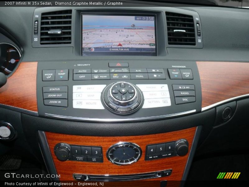 Diamond Graphite Metallic / Graphite 2007 Infiniti M 35x Sedan