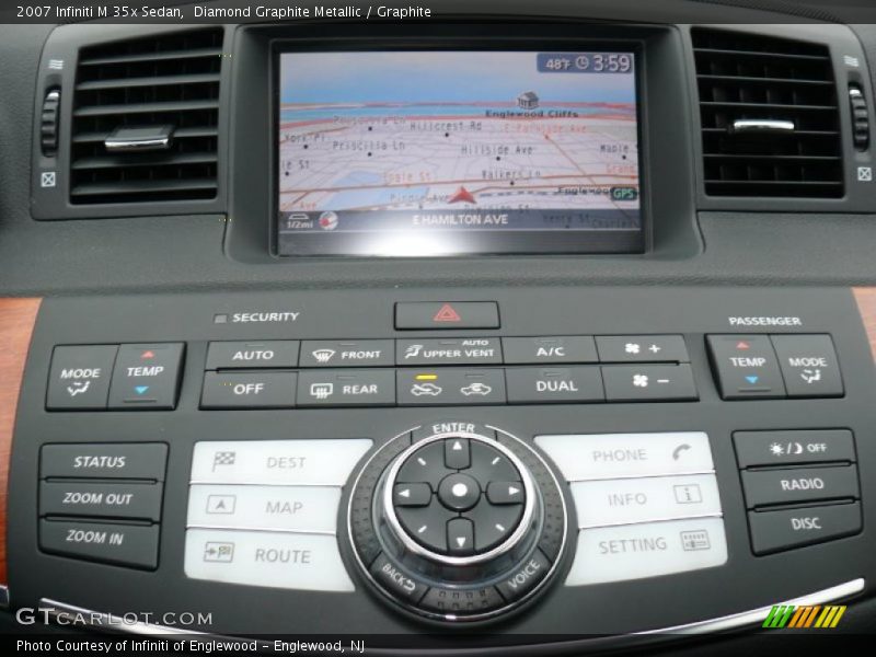 Diamond Graphite Metallic / Graphite 2007 Infiniti M 35x Sedan