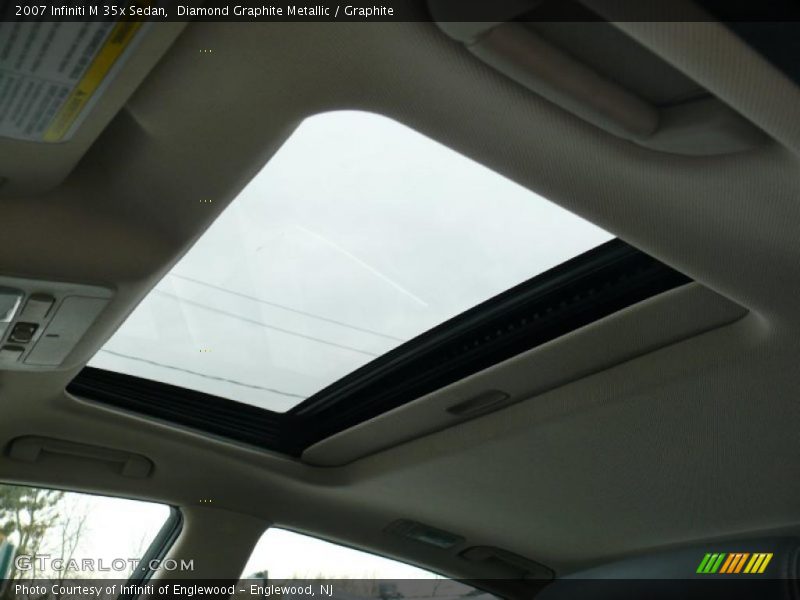 Diamond Graphite Metallic / Graphite 2007 Infiniti M 35x Sedan