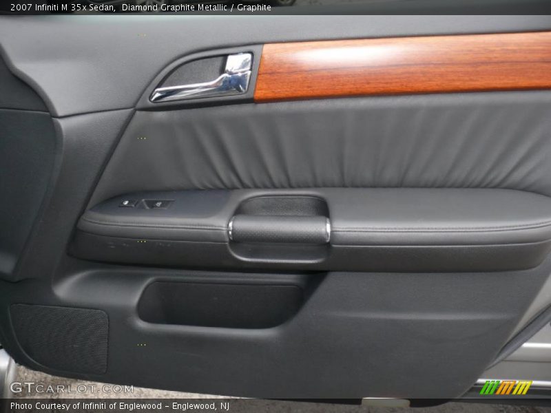 Diamond Graphite Metallic / Graphite 2007 Infiniti M 35x Sedan