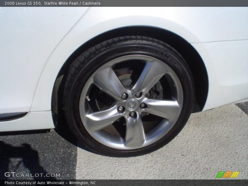 Starfire White Pearl / Cashmere 2008 Lexus GS 350
