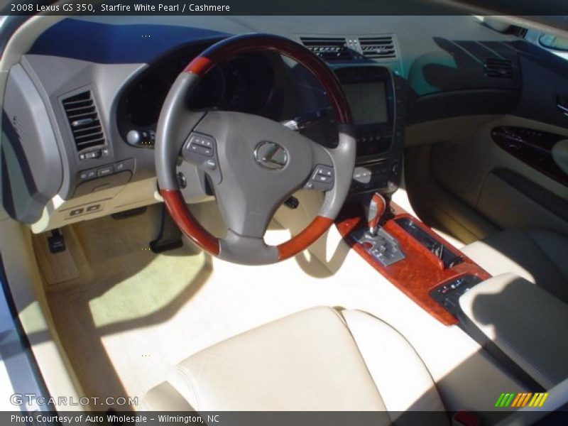 Starfire White Pearl / Cashmere 2008 Lexus GS 350