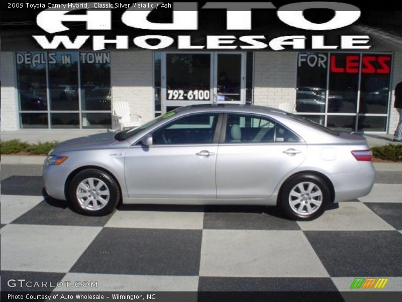 Classic Silver Metallic / Ash 2009 Toyota Camry Hybrid