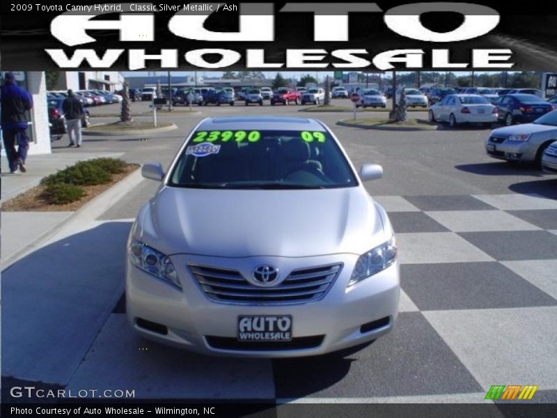 Classic Silver Metallic / Ash 2009 Toyota Camry Hybrid