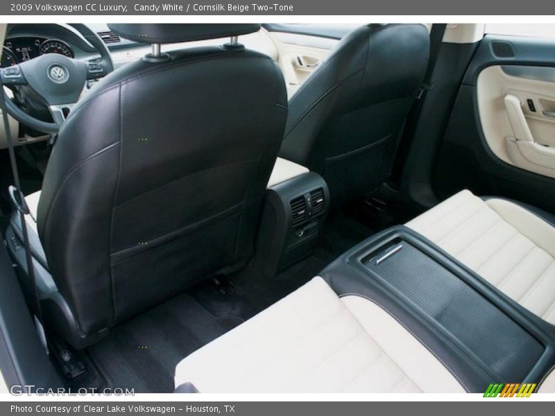 Candy White / Cornsilk Beige Two-Tone 2009 Volkswagen CC Luxury