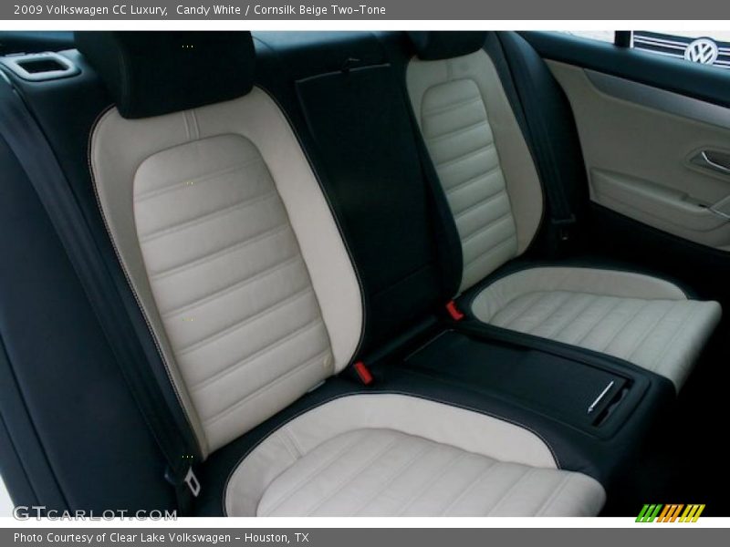 Candy White / Cornsilk Beige Two-Tone 2009 Volkswagen CC Luxury