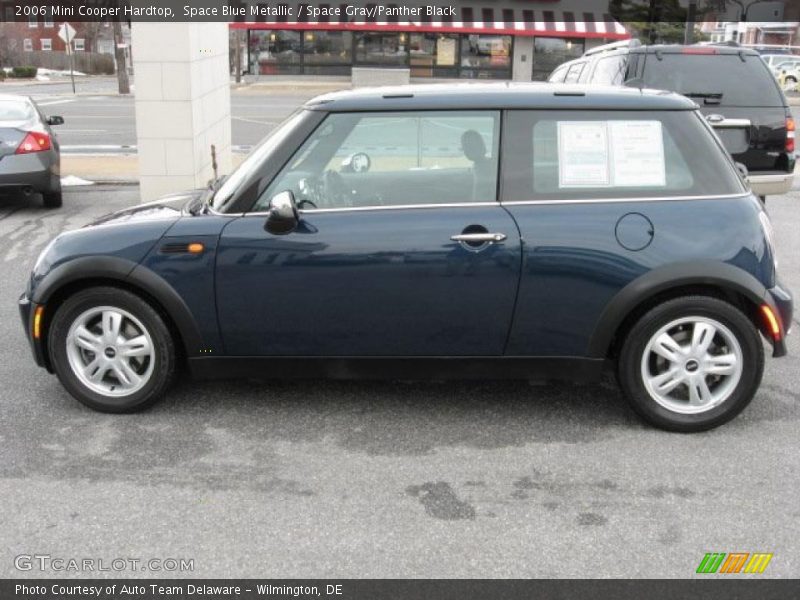 Space Blue Metallic / Space Gray/Panther Black 2006 Mini Cooper Hardtop