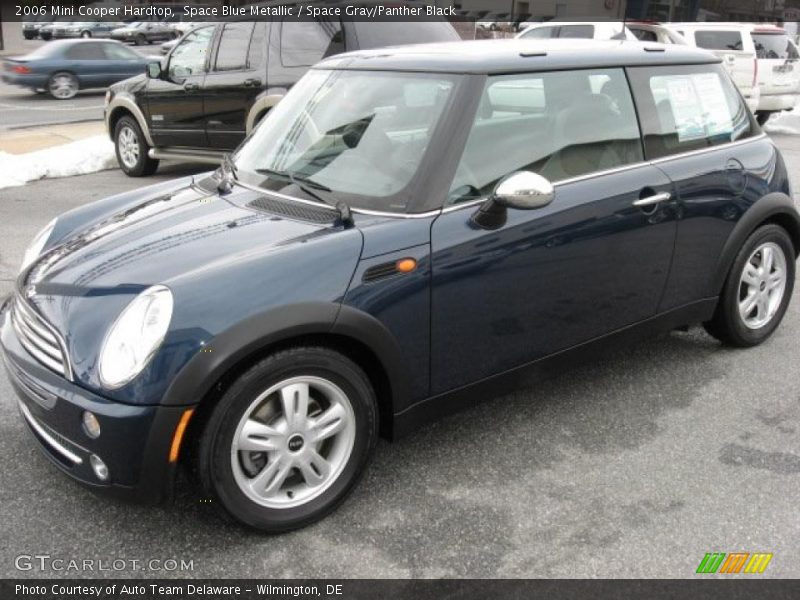 Space Blue Metallic / Space Gray/Panther Black 2006 Mini Cooper Hardtop