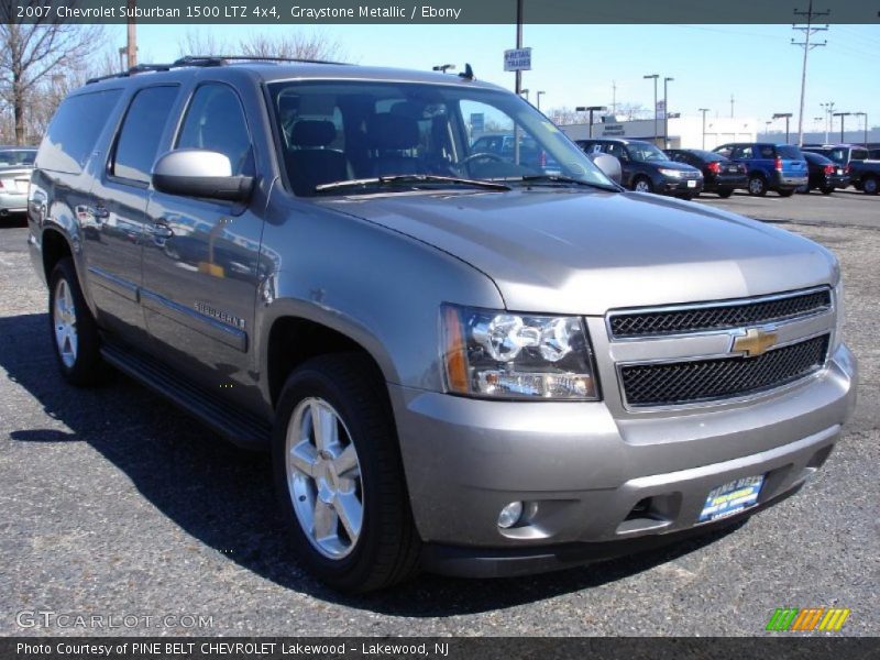 Graystone Metallic / Ebony 2007 Chevrolet Suburban 1500 LTZ 4x4