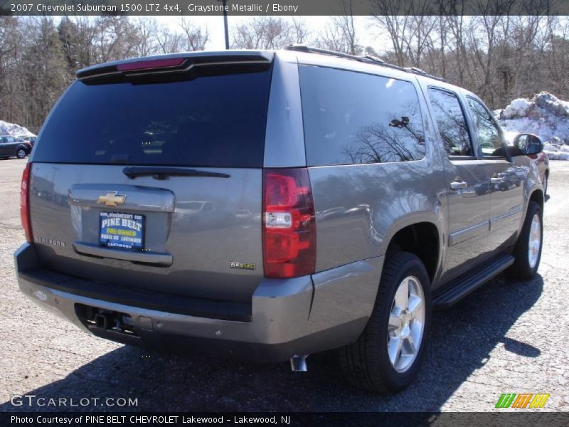 Graystone Metallic / Ebony 2007 Chevrolet Suburban 1500 LTZ 4x4