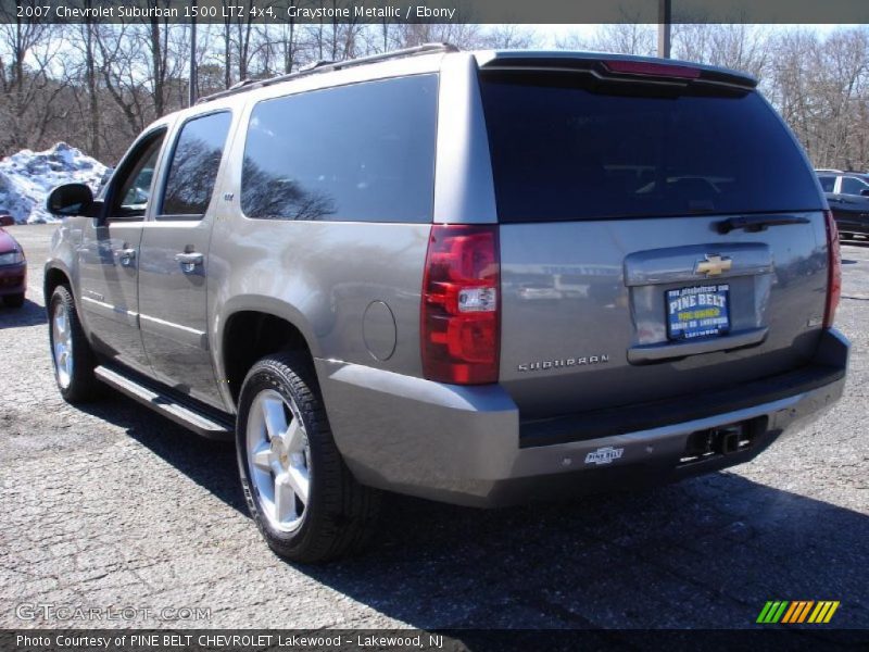 Graystone Metallic / Ebony 2007 Chevrolet Suburban 1500 LTZ 4x4