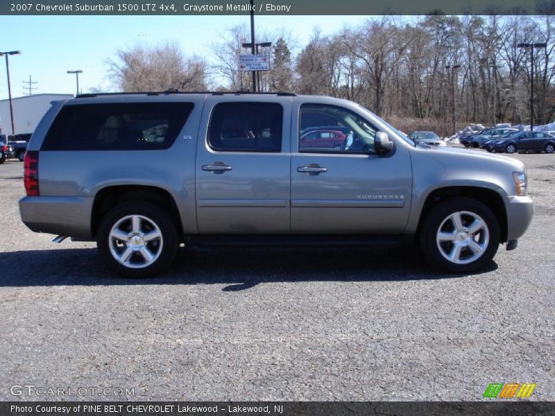 Graystone Metallic / Ebony 2007 Chevrolet Suburban 1500 LTZ 4x4