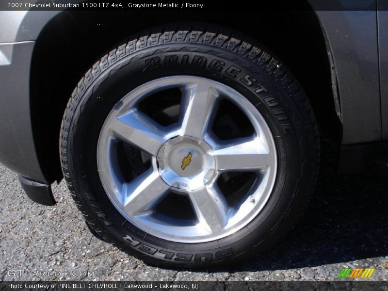 Graystone Metallic / Ebony 2007 Chevrolet Suburban 1500 LTZ 4x4