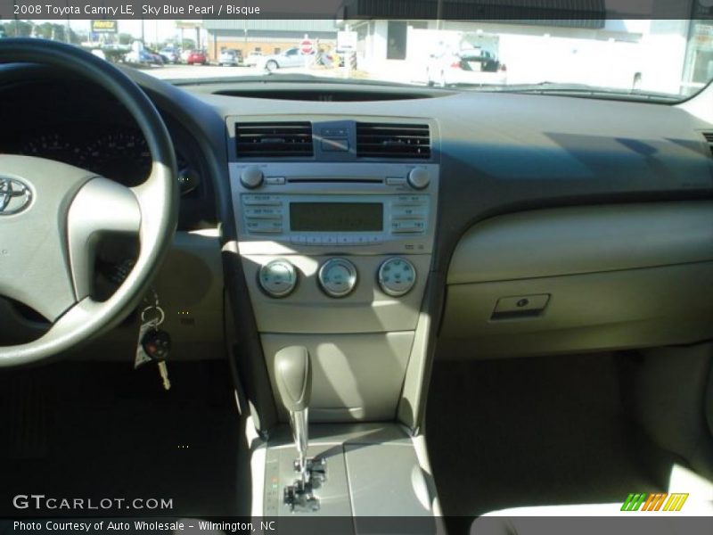 Sky Blue Pearl / Bisque 2008 Toyota Camry LE