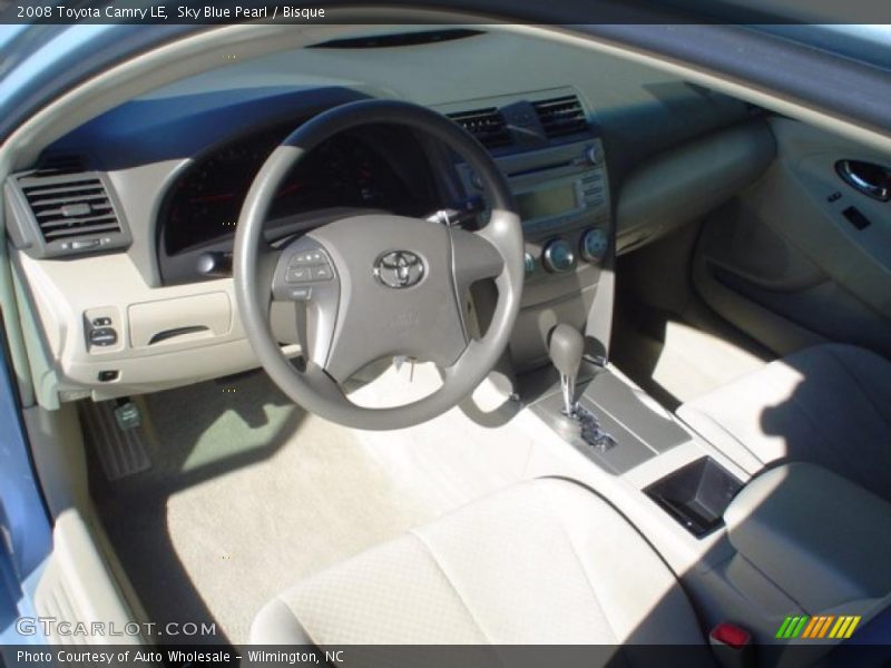 Sky Blue Pearl / Bisque 2008 Toyota Camry LE
