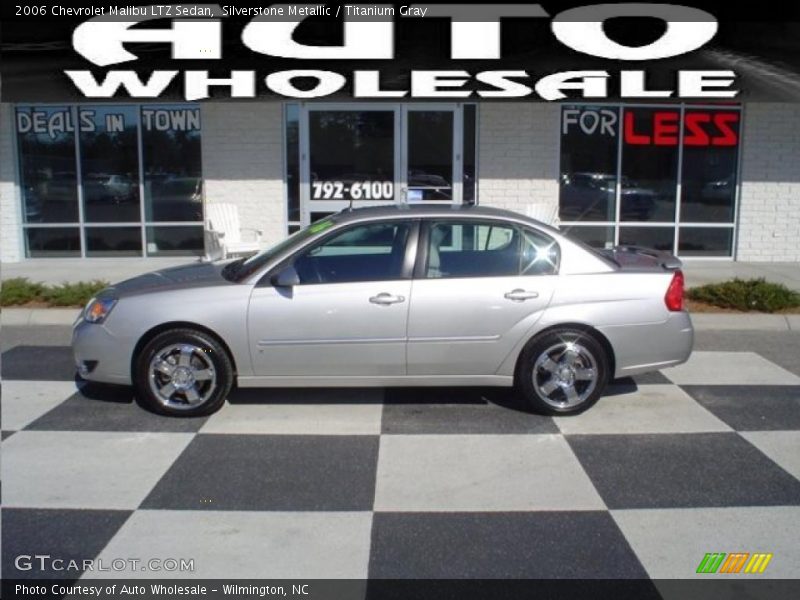 Silverstone Metallic / Titanium Gray 2006 Chevrolet Malibu LTZ Sedan