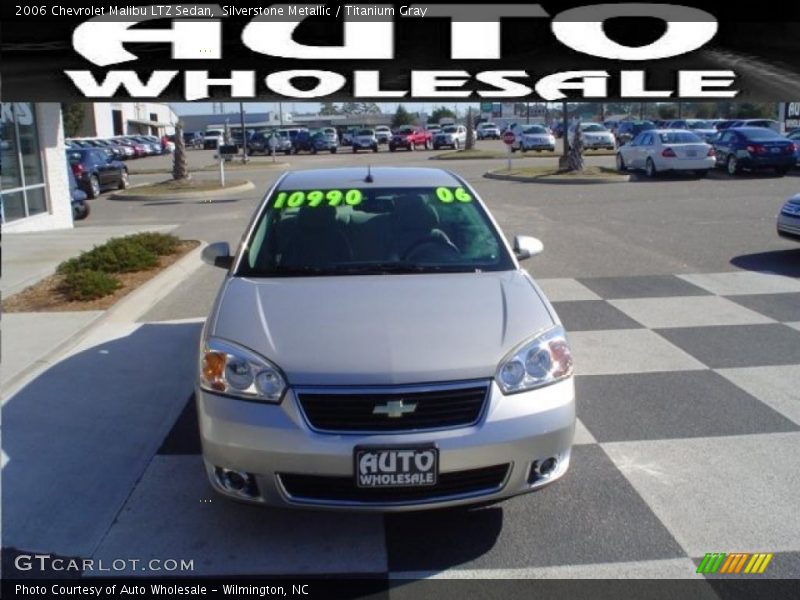 Silverstone Metallic / Titanium Gray 2006 Chevrolet Malibu LTZ Sedan
