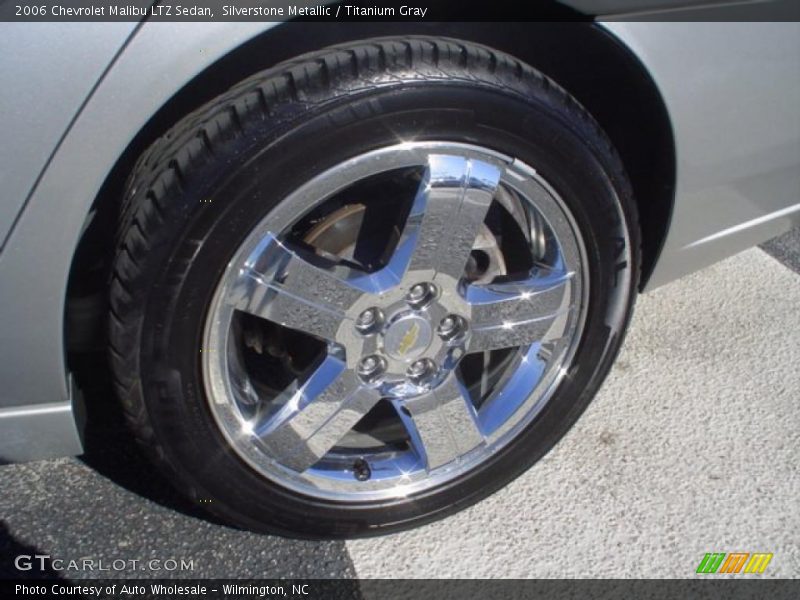 Silverstone Metallic / Titanium Gray 2006 Chevrolet Malibu LTZ Sedan