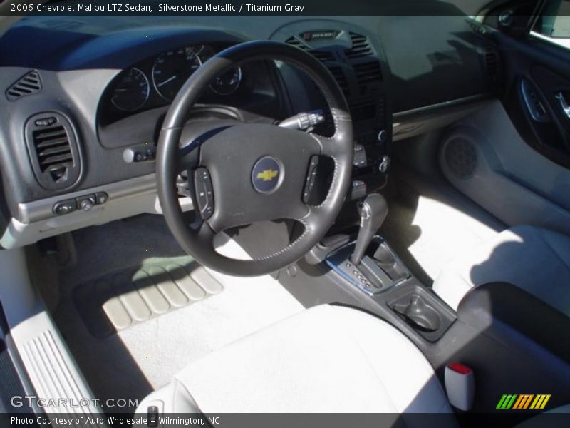 Silverstone Metallic / Titanium Gray 2006 Chevrolet Malibu LTZ Sedan