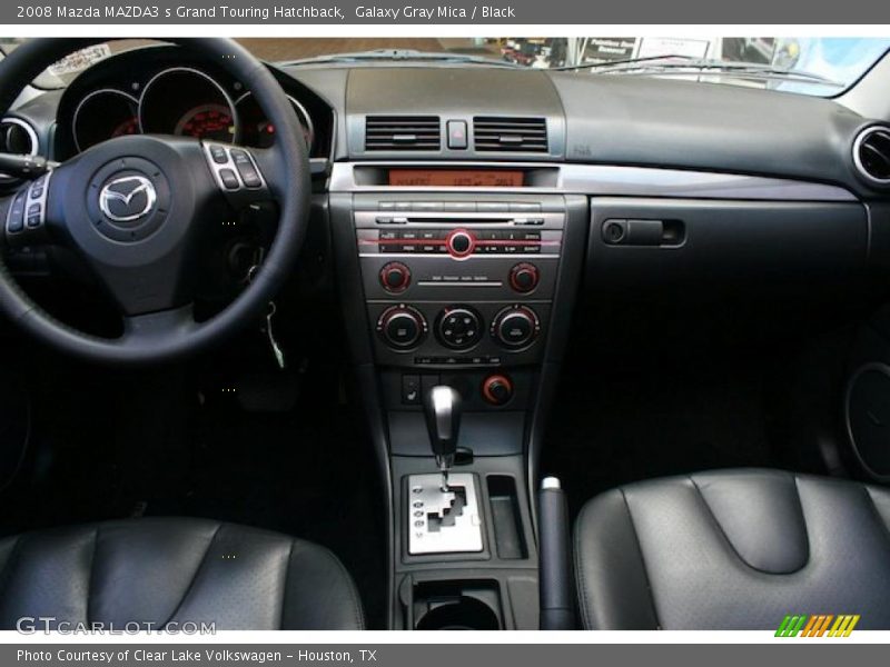 Galaxy Gray Mica / Black 2008 Mazda MAZDA3 s Grand Touring Hatchback