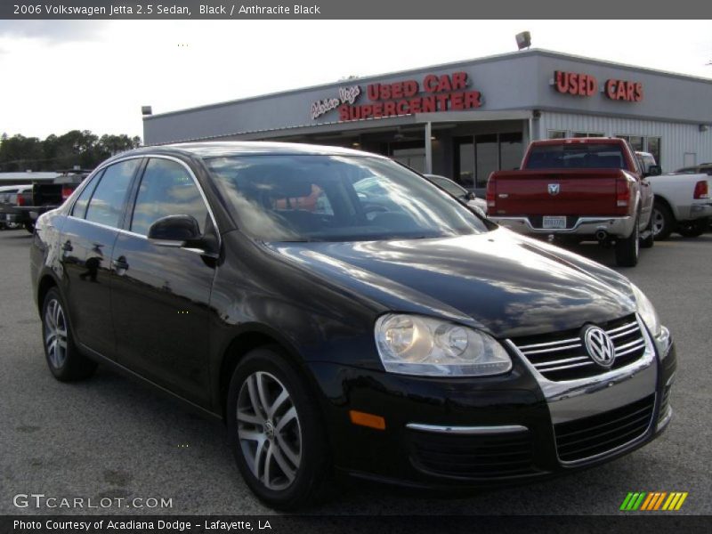 Black / Anthracite Black 2006 Volkswagen Jetta 2.5 Sedan