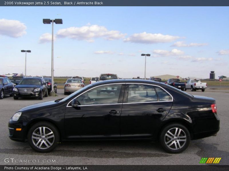 Black / Anthracite Black 2006 Volkswagen Jetta 2.5 Sedan