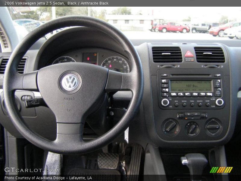 Black / Anthracite Black 2006 Volkswagen Jetta 2.5 Sedan