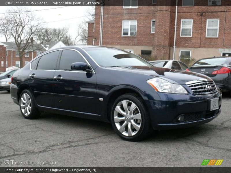 Twilight Blue Pearl / Graphite 2006 Infiniti M 35x Sedan