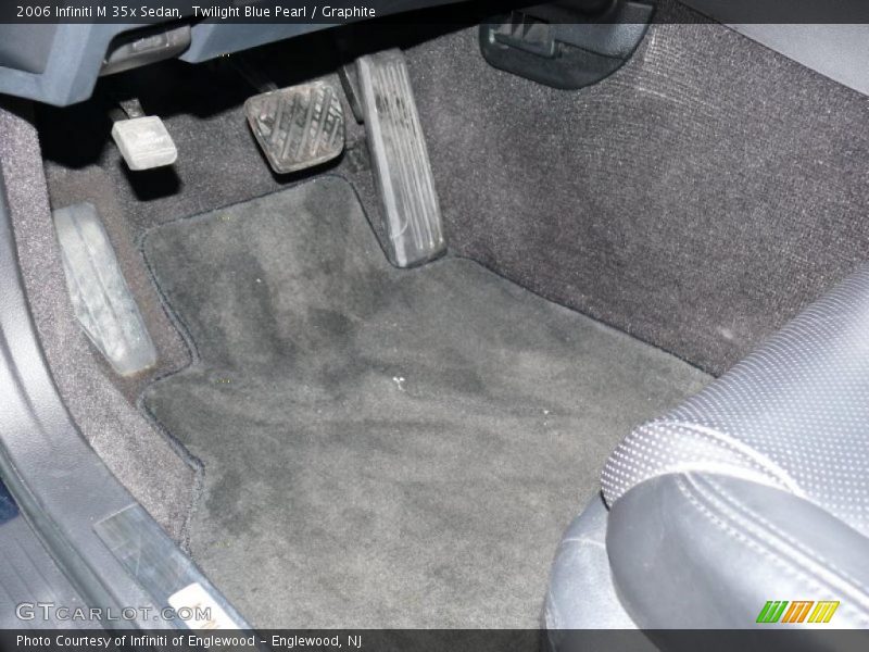 Twilight Blue Pearl / Graphite 2006 Infiniti M 35x Sedan