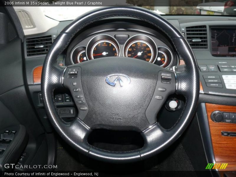 Twilight Blue Pearl / Graphite 2006 Infiniti M 35x Sedan